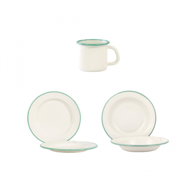 Servispaket - 12 delar - Cream Lux