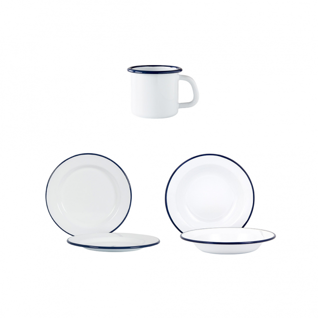Servispaket - 12 delar - Kockums White