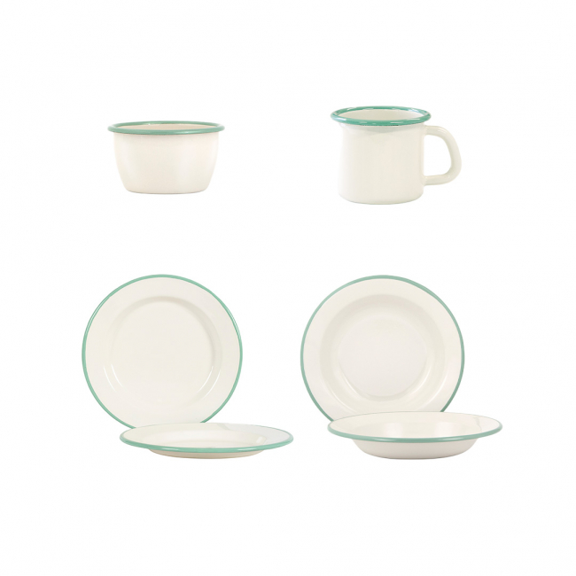 Servispaket - 16 delar - Cream Lux