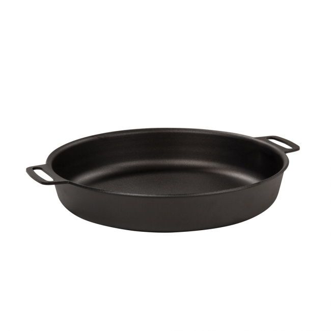Stekpanna och pajform kolstål Kockums Jernverk