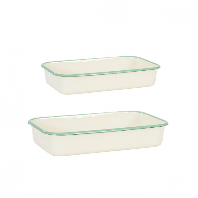Student Rektangulära ugnsformar - Cream Lux