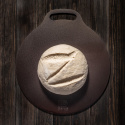 Bak/Pizzastål, kolstål, ø35 cm