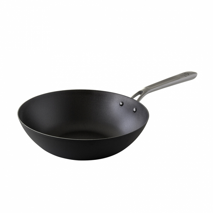Carbon Steel Stir fry pan 28 cm i gruppen Kolstålsstekpannor hos Kockums Jernverk AB (WOK28-080)